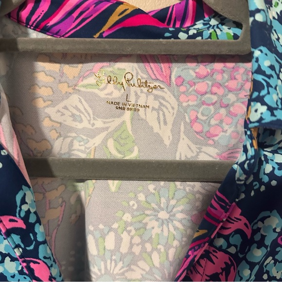 Lilly Pulitzer Chilly Lilly Marlena Blouse - Picture 4 of 4